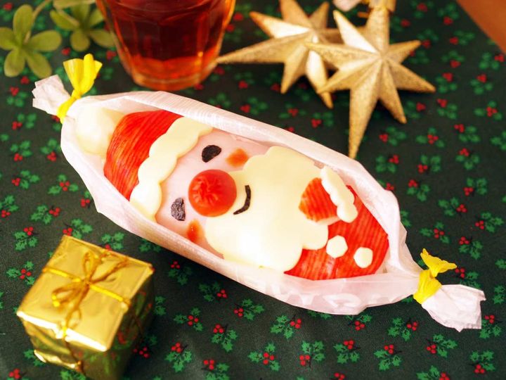 「サンタクロースのスティックおにぎり」レシピ10