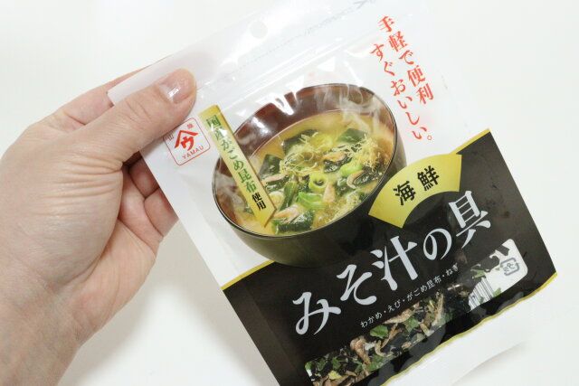 みそ汁の具（海鮮） 魚の屋 ダイソー 乾燥