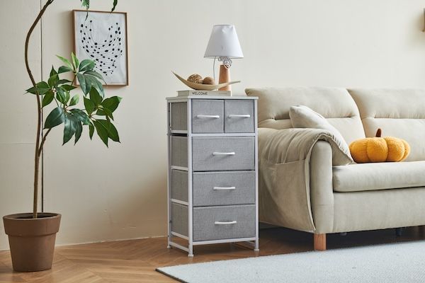 サイドポケット＆フック付きで収納力UP！イロテリアから新発想「チェスト」が登場