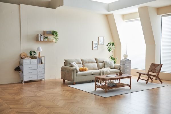 サイドポケット＆フック付きで収納力UP！イロテリアから新発想「チェスト」が登場