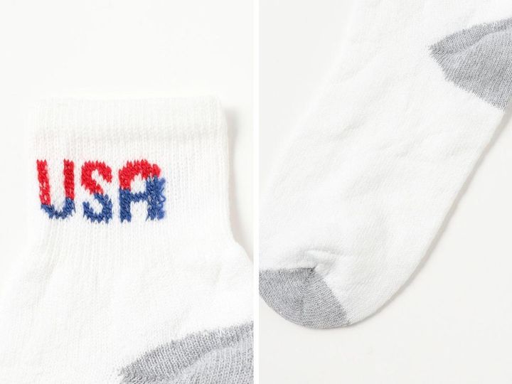 画像: 「 USA クォーターソックス 3P」￥3,080【レイルロード ソックス】 出典：ビームス ボーイ