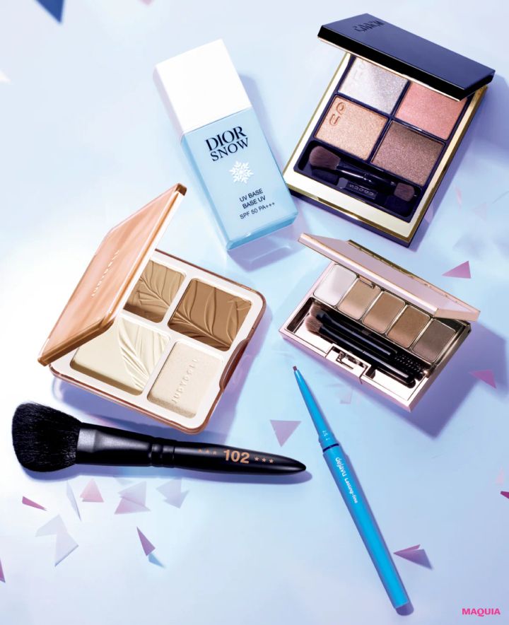 田中みな実がリピート買いする“メイクアップ”6選！’25年の新色アイシャドウやDiorの透明感ベースなど愛用品を紹介