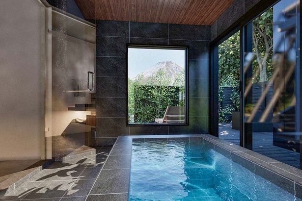 富士山の深層水を使用した「バナジウム鉱泉」の客室風呂 ※画像はイメージ