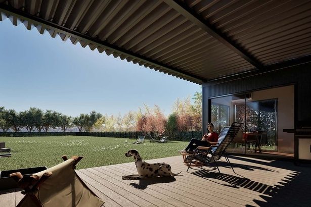 愛犬と泊まれる専用ドッグキャビン ※画像はイメージ