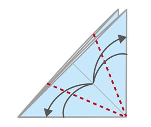 折り紙で作るクリスマスクラフト。北欧のモミの木みたいな「リトル・ツリー」【最新号からちょっと見せ】の画像5