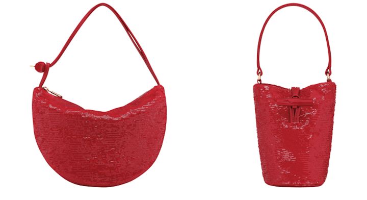 (左）「ル ロゾ スパークリング」本体H17.5cm ¥44,000 (右)「ル ロゾ スパークリング」本体H18cm ¥50,600