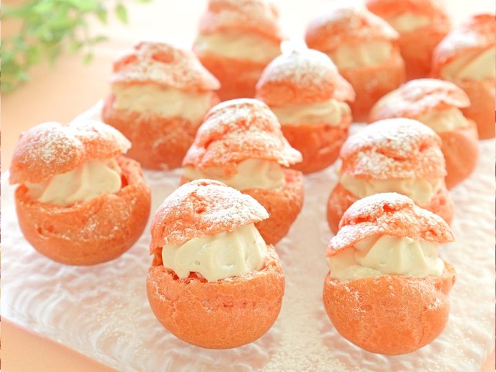 いちごシュークリーム