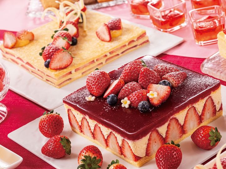 いちごミルクレープ、フレジェ