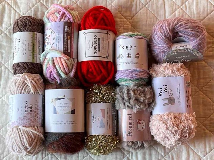 セリアの毛糸はコスパがよくてかわいい