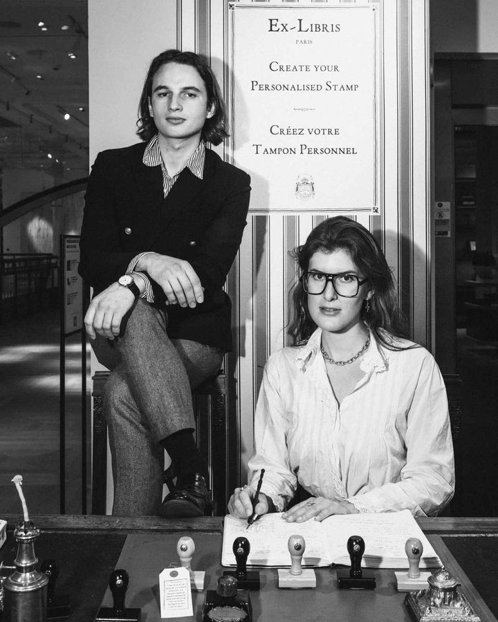 画像: EX-LIBRIS PARISを立ち上げた、（左）イゴール・テランジュ氏と（右）ローレン・イーサム氏 出典：alorsparis.fr