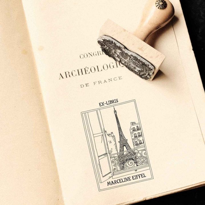 画像: 繊細な線画と詩的なストーリー性を感じる、〈EX−LIBRIS PARIS〉の作品 出典：alorsparis.fr