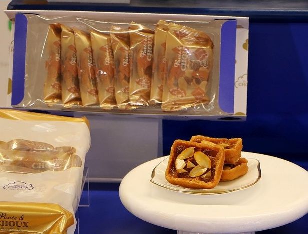 塩味も効いた「パヴェ・ド・シュー」