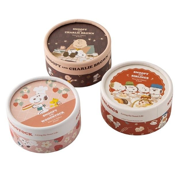 「丸箱入りメモ」(各836円)