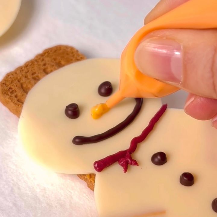 スノーマンチョコ