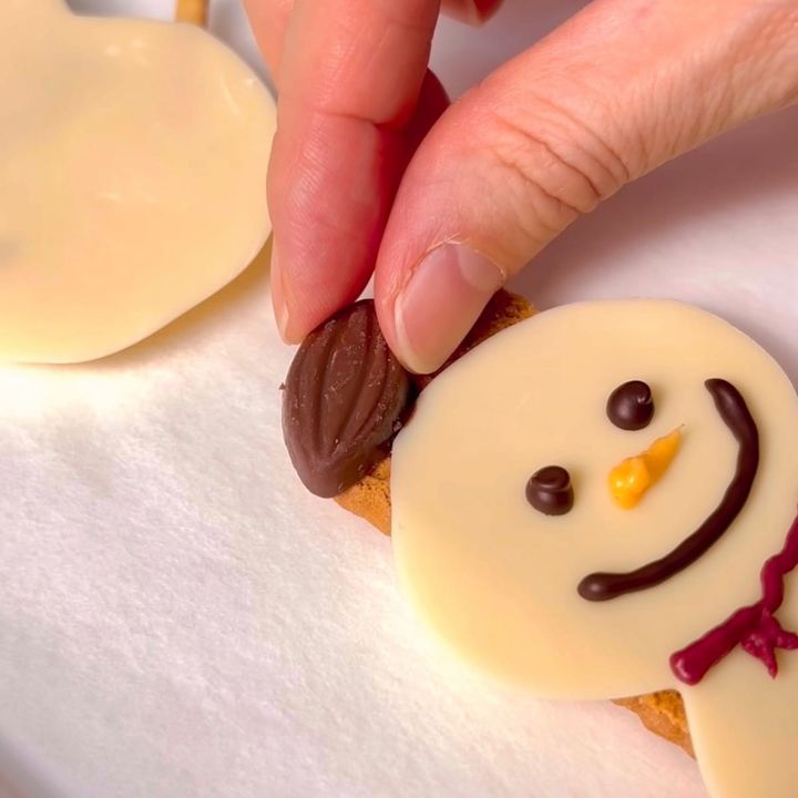 スノーマンチョコ