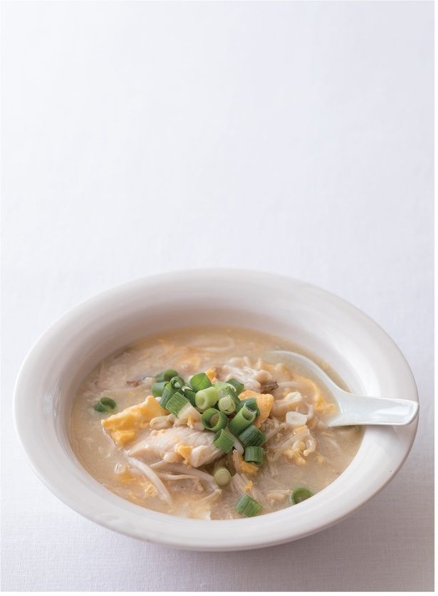 するっとすいすい食べやすいスープです （C）たかせ さと美、広瀬貴子／KADOKAWA