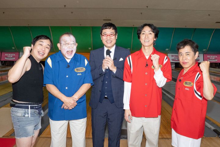 『鶴瓶＆ナイナイのちょっとあぶないお正月 2026』より （C）AbemaTV,Inc. width=