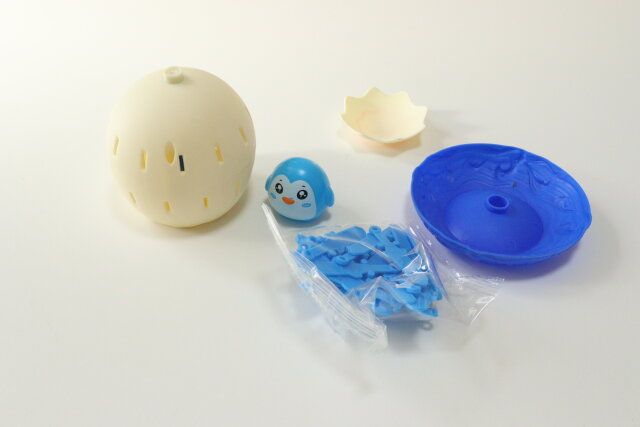 ダイソーのペンギンゲームのセット内容