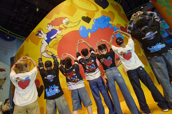 発売記念イベント 「スペシャル POP UP イベント」での様子