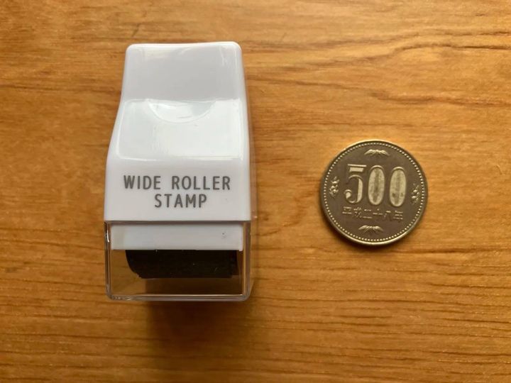 Seria(セリア)：個人情報保護用スタンプ ワイドローラー