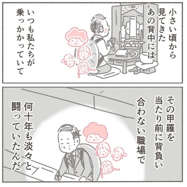父が亡くなったとき／大日野カルコ