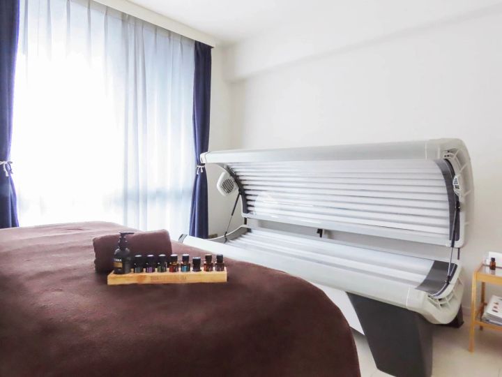 東京 肌管理 美肌 サロン 月島駅 Total Beauty Relaxation Salon 美温活Labo REVIハーブピーリング 内観