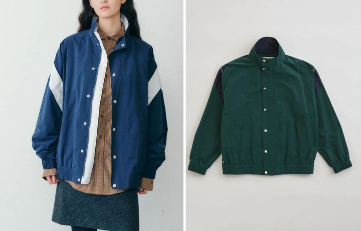 画像: 「BICOLOR TRACK JACKET」各￥29,700 出典：シンゾーン
