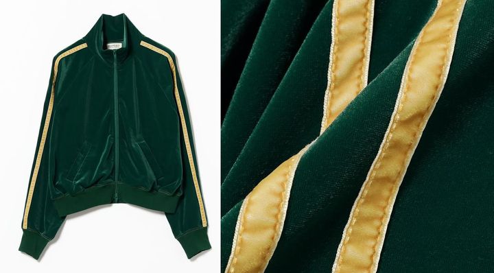 画像: 「ベロア ライナー フルジップ」￥13,970 出典：ビームス ボーイ