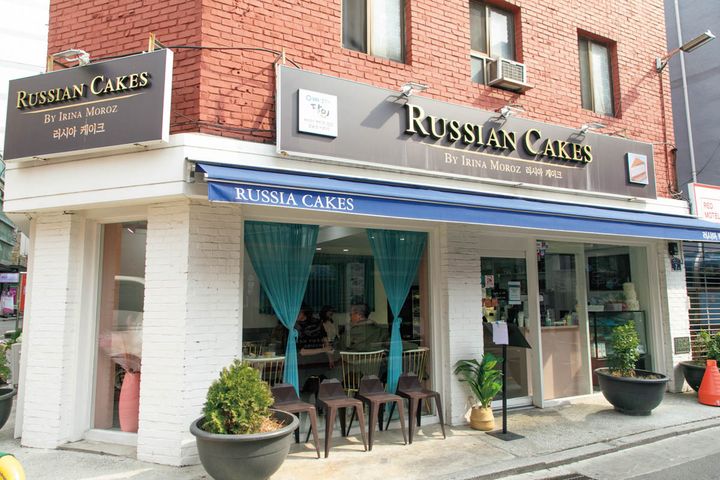 ロシアケーキの外観