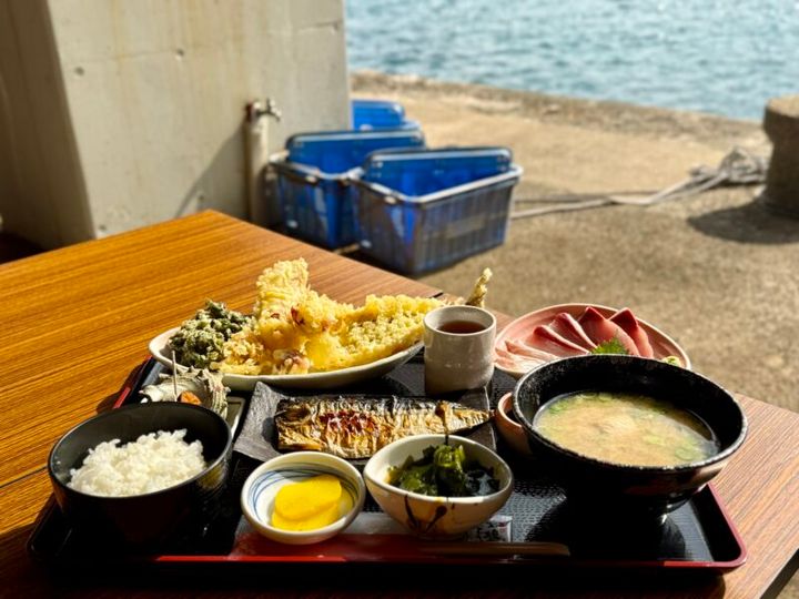 海の京都 本庄漁港 漁港めし
