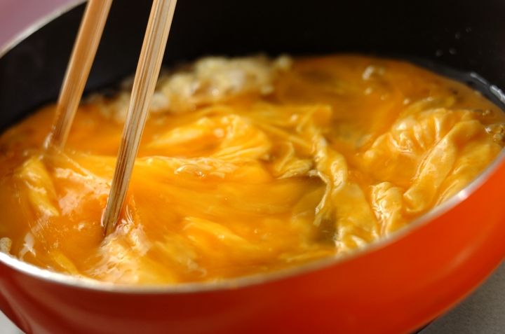 海鮮あんかけオムレツの作り方3