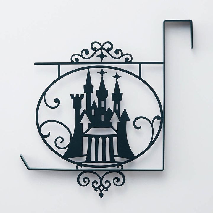 切り絵のようなアイアンドアフック シンデレラ