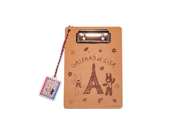 「ウッドバインダーアクリルチャーム付き トリコロール」(1870円)