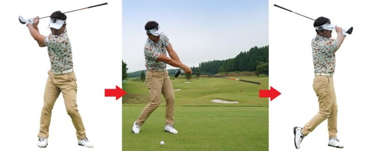 宮本勝昌が飛距離アップのコツを伝授！クラブを逆さにもって素振り