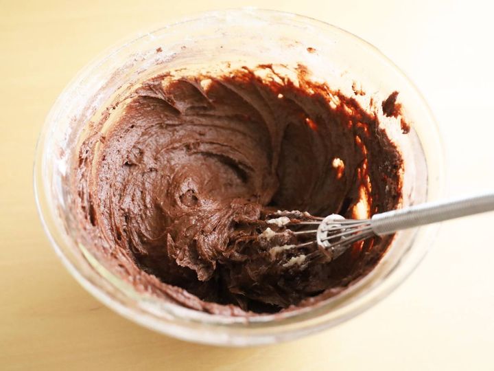 「ココアパウダーのクリスマスケーキ」レシピ03