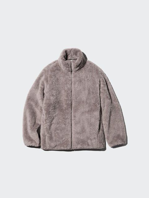 2025冬ユニクロ大人女性おすすめファーリーフリースフルジップジャケット