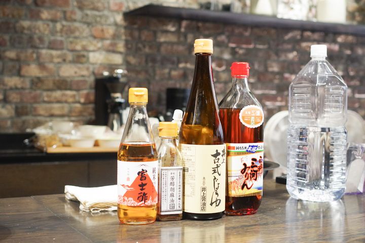 HEGE「φ250直火鍋」でつくる酢飯と豚汁