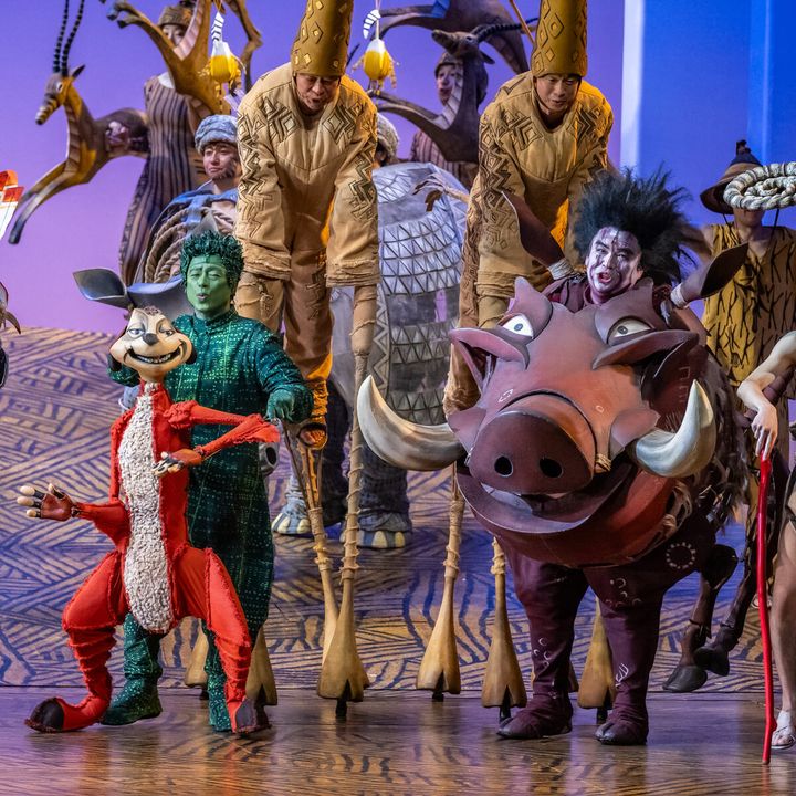 劇団四季ディズニーミュージカル『ライオンキング』日本上演27周年達成特別カーテンコール5