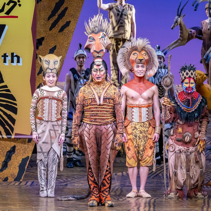 劇団四季ディズニーミュージカル『ライオンキング』日本上演27周年達成特別カーテンコール3