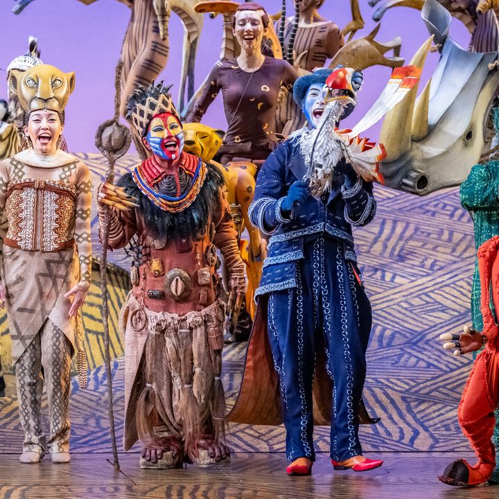 劇団四季ディズニーミュージカル『ライオンキング』日本上演27周年達成特別カーテンコール7