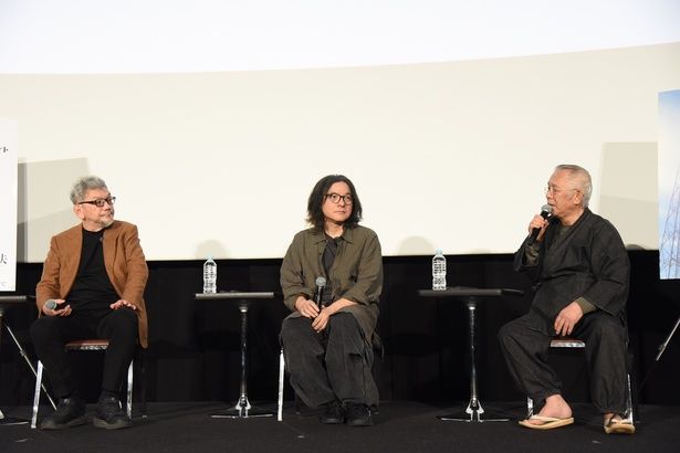 トークイベントでは『式日』制作時の裏話が語られた 撮影：ソムタム田井