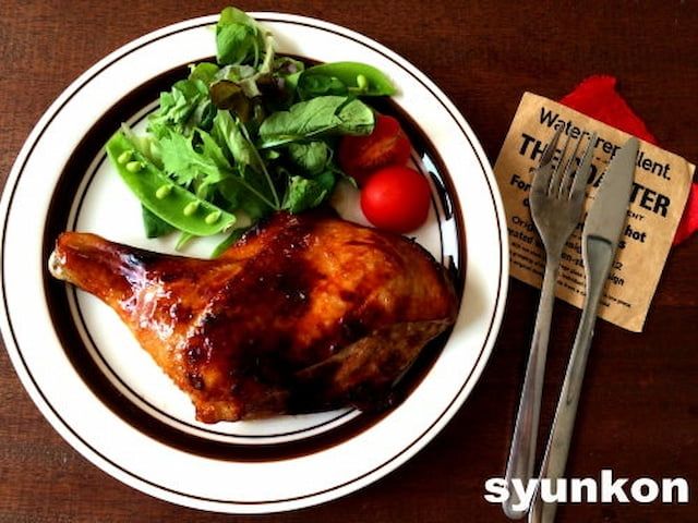 山本ゆりさんの「照り照り骨付きチキン」レシピ