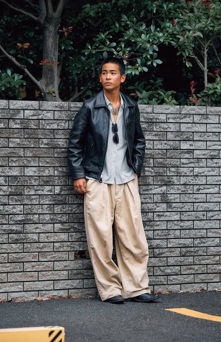 『Schot』のプレスでモデル・インフルエンサーでもある、いあん