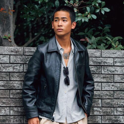 「Schott（ショット）の革ジャンを“シティ”に着る」21世紀生まれのプレス・いあんが語る、アメカジと憧れ