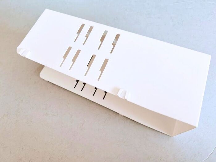 【ダイソー】不思議な穴だらけの箱、組み立ててみたら…？「パズルみたいで楽しい♪」「使い勝手めっちゃイイ」