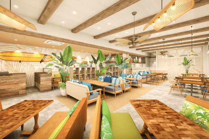 Eggs ’n Things鳥栖プレミアム・アウトレット店 店内イメージ