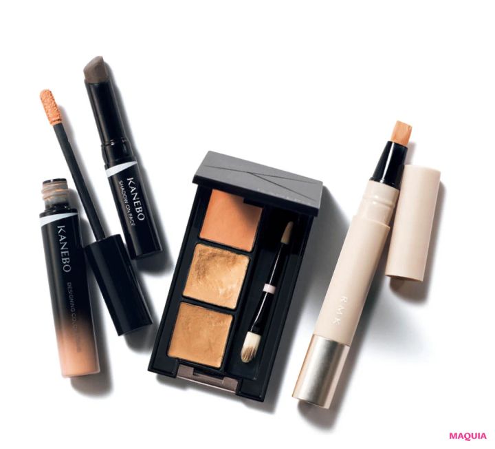 田中みな実のポーチの中身 カネボウのコンシーラーとシェーディング RMKのコンシーラー