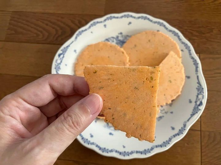 DAISO(ダイソー)：三河屋 小袋えびみりん焼 6枚