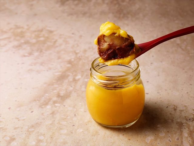 贅沢仕立ての蜜芋プリン