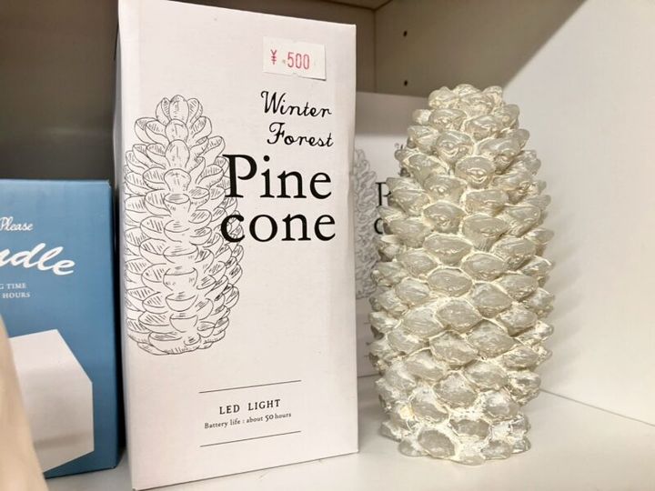 TOC徳の市、冬のオブジェ